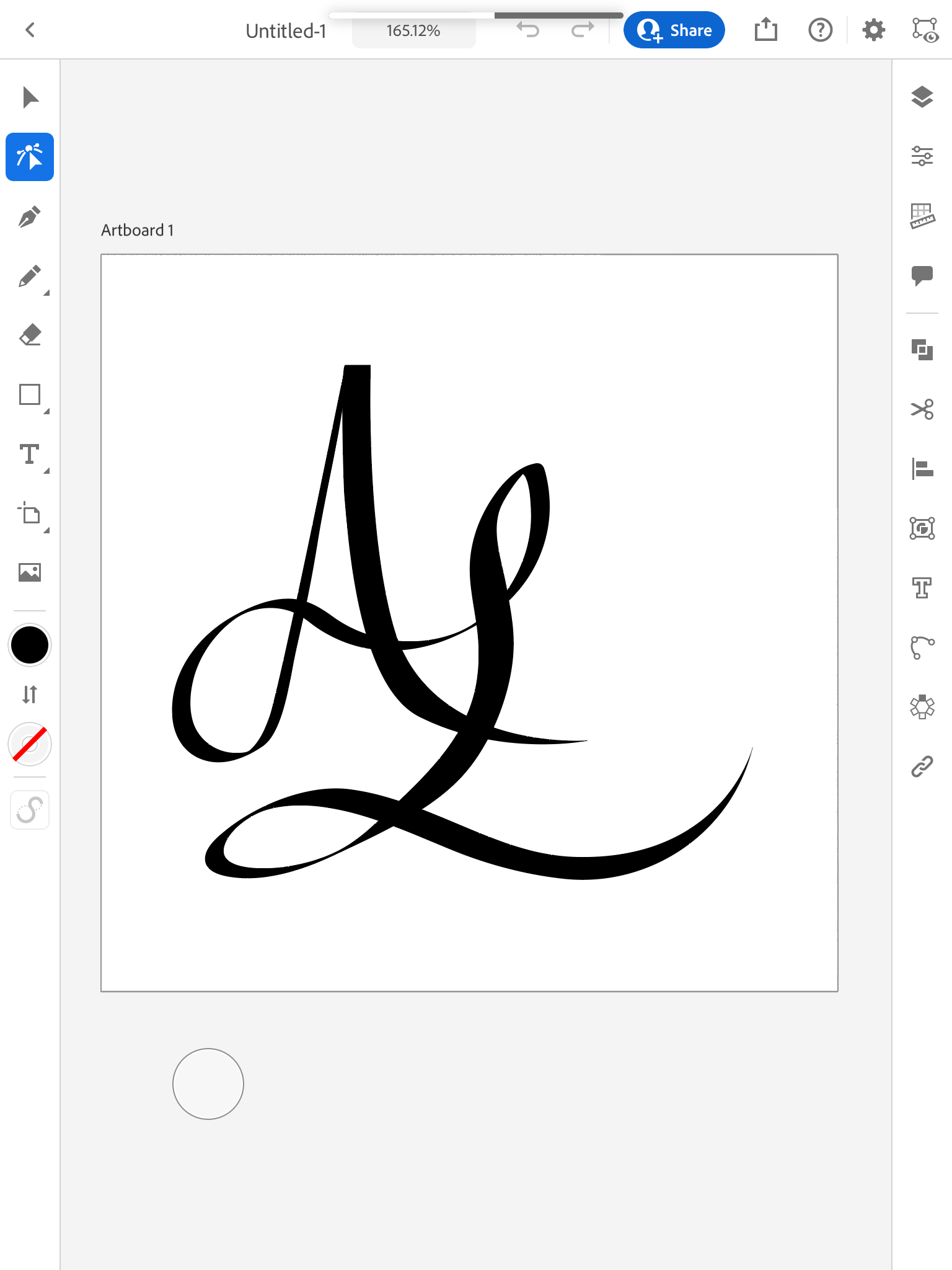 Sketches for logo and brand design